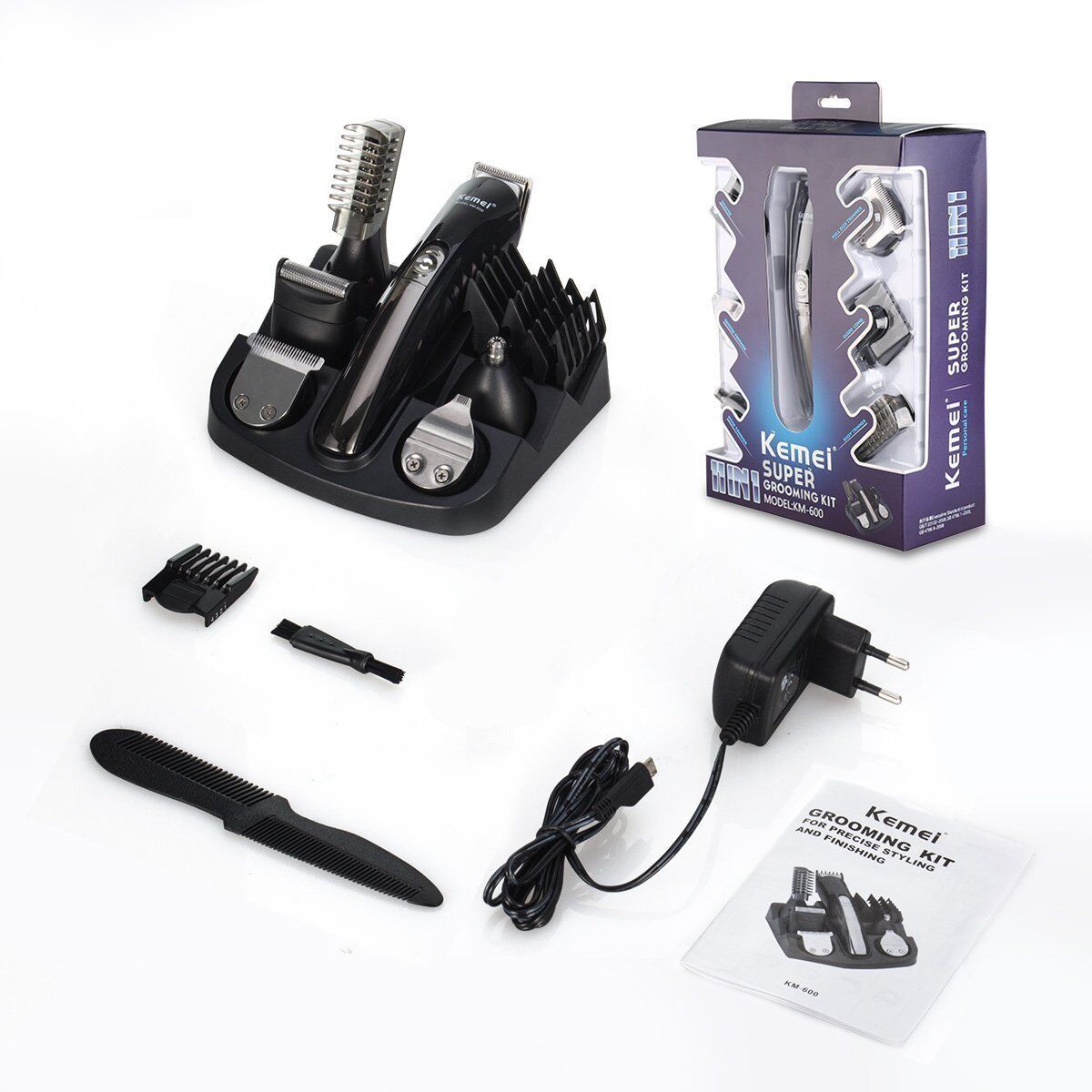 Haarschneider Rasierer Ohren Bart Nasen Trimmer Haarschneidemaschine Black 11in1