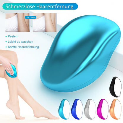 Rubby Schmerzlose Haarentfernung Kristall Epilierer für Körper Arm Beine Nano
