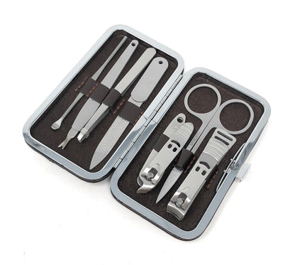 Profi 7 Teiliges Maniküre Set Nagelpflege Nagelknipser Pediküre Nagelset Etui