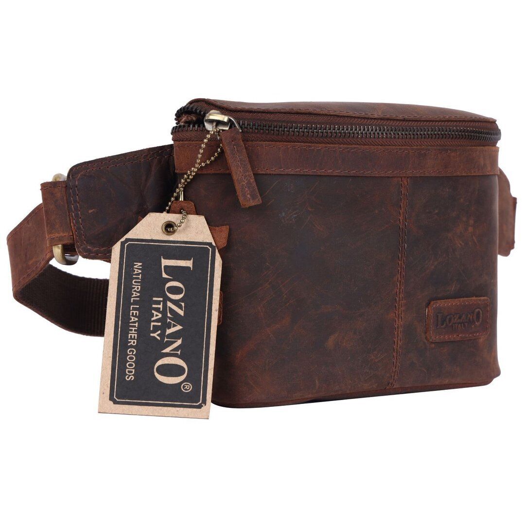 Bauchtasche Gürteltasche Hüfttasche Umhängetasche Crossbag Leder Sport Tasche