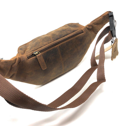 Bauchtasche Gürteltasche Hüfttasche Umhängetasche Crossbag Leder Sport Tasche