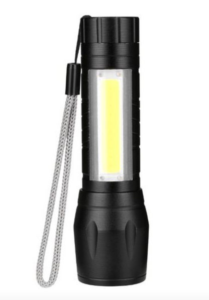 Mini Polizei Taschenlampe Swat Wiederaufladbare starke Leuchtkraft Akku 2 Stück