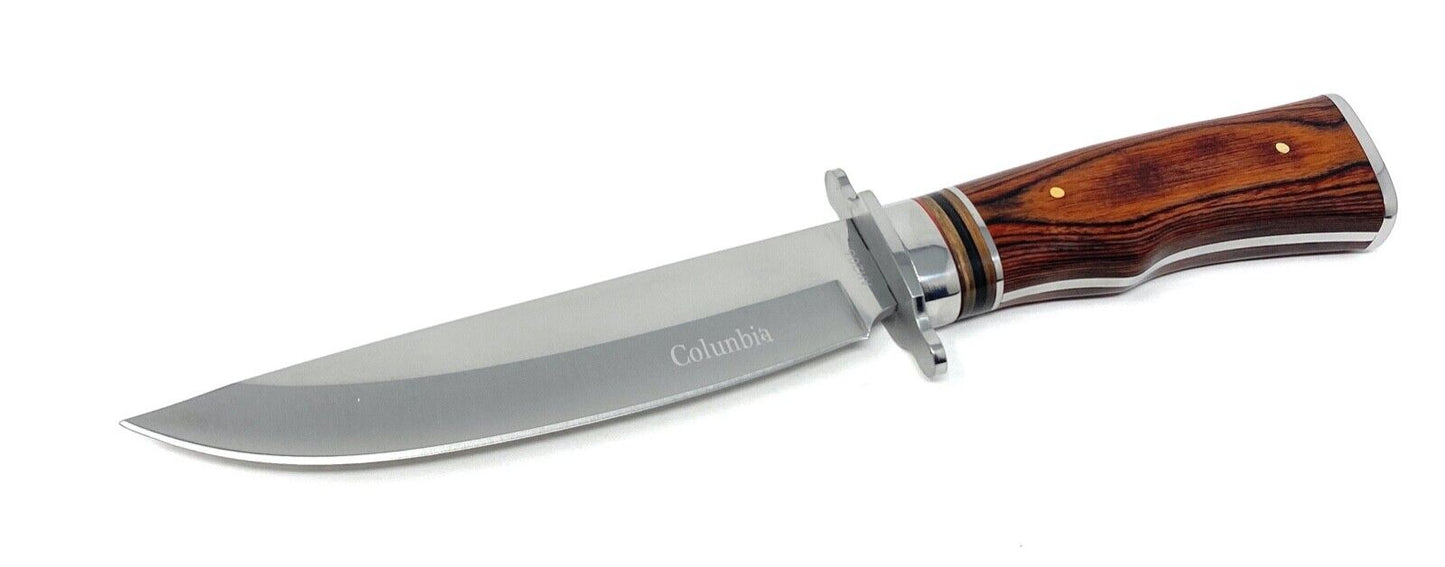 Gürtelmesser Jagdmesser Outdoor Edelstahl Rostfrei Bowie Messer Camping Knife