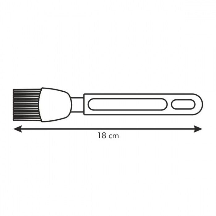 Tescoma Backpinsel Silikonpinsel Küchenpinsel Grillpinsel Bratenpinsel Backen