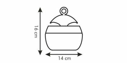 Tescoma Wespenfalle für Tisch Haus & Garten zur Wespenabwehr gegen Wespen