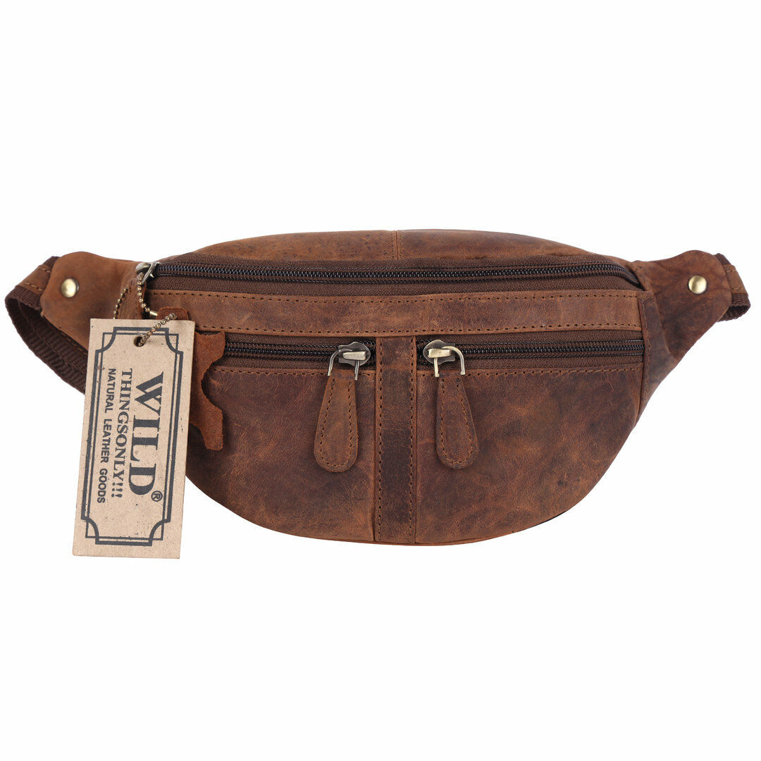 Bauchtasche Gürteltasche Hüfttasche Umhängetasche Crossbag Leder Sport Tasche