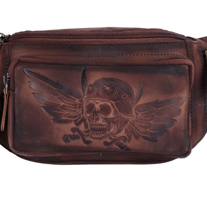 Bauchtasche Gürteltasche Hüfttasche Umhängetasche Crossbag Leder Sport Tasche