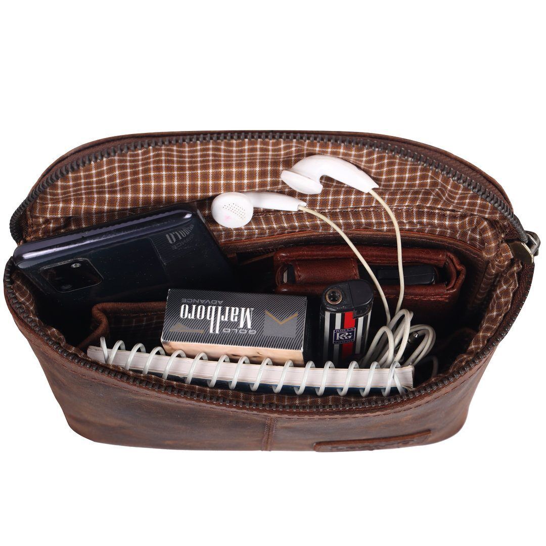 Bauchtasche Gürteltasche Hüfttasche Umhängetasche Crossbag Leder Sport Tasche