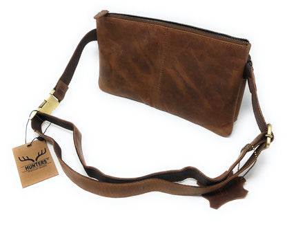 Bauchtasche Gürteltasche Brusttasche Messenger Bag Hüfttasche echt Leder