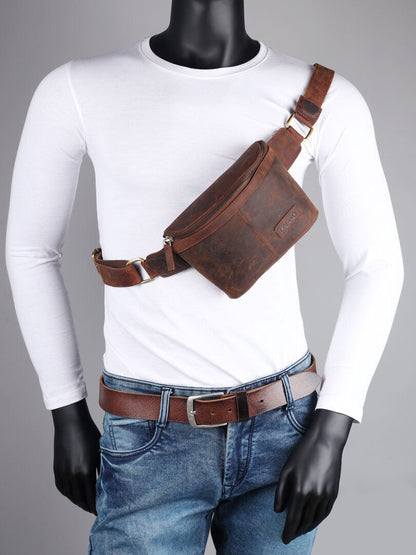 Bauchtasche Gürteltasche Hüfttasche Umhängetasche Crossbag Leder Sport Tasche