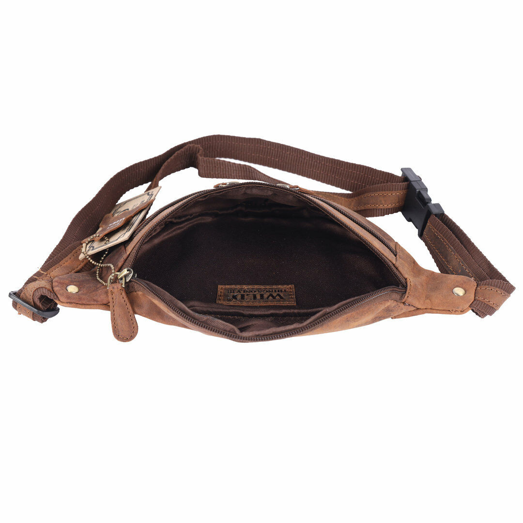 Bauchtasche Gürteltasche Hüfttasche Umhängetasche Crossbag Leder Sport Tasche