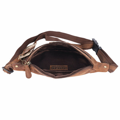 Bauchtasche Gürteltasche Hüfttasche Umhängetasche Crossbag Leder Sport Tasche
