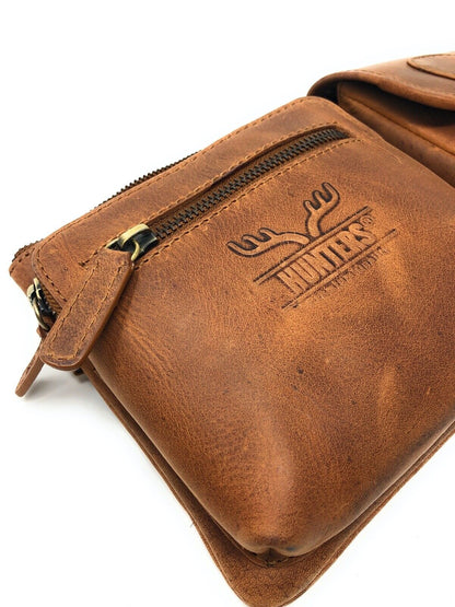 Bauchtasche Gürteltasche Brusttasche Messenger Bag Hüfttasche echt Leder