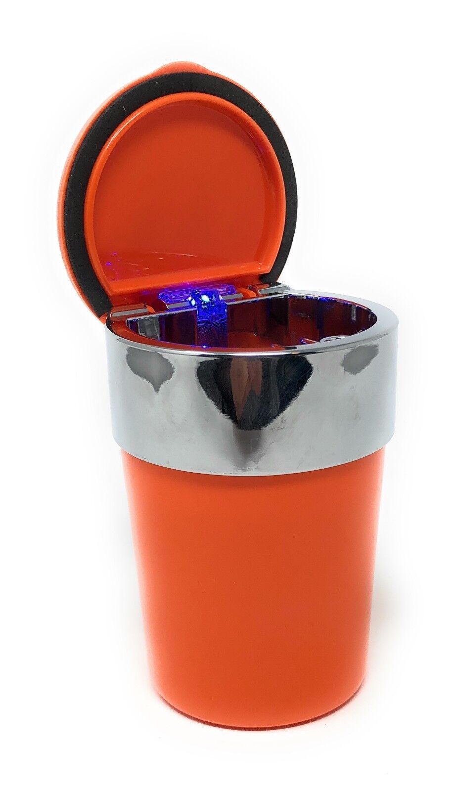 Auto-Aschenbecher mit LED Kfz-Windaschenbecher mit Deckel & Gluttöter & Licht