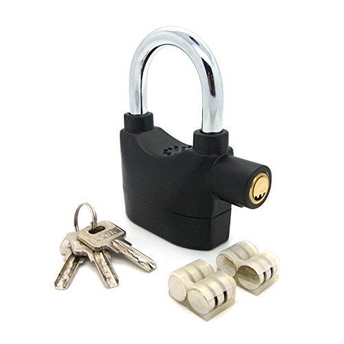 Alarmschloss 110dB Bremsscheibenschloss Fahrrad Motorrad Roller Alarm Schloss