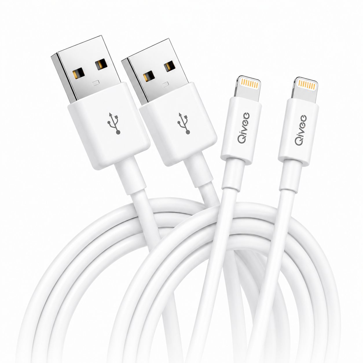 2x iPhone Schnell Ladekabel Pro Max 1m USB für Apple iPhone iPad Kopfhörer