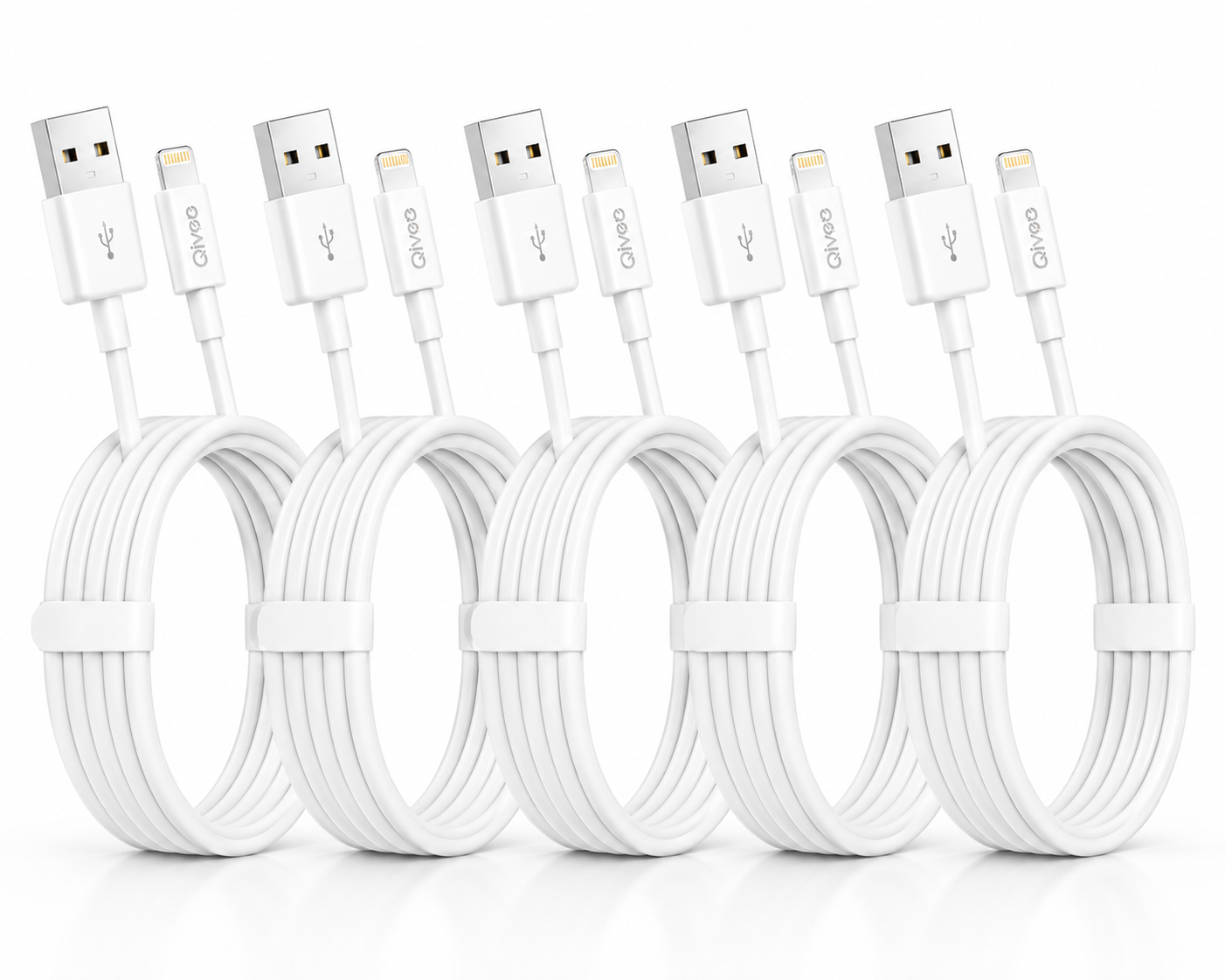 5x iPhone Schnell Ladekabel Pro Max 1m USB für Apple iPhone iPad Kopfhörer