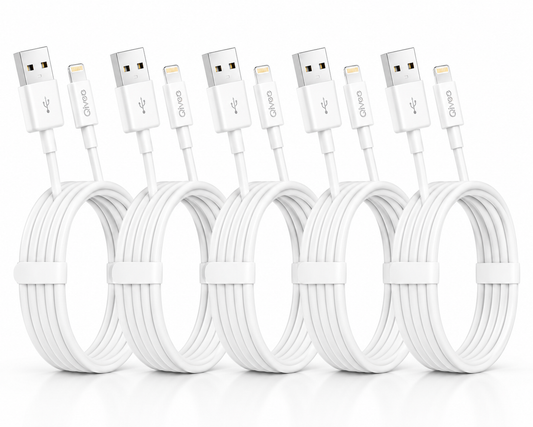 5x iPhone Schnell Ladekabel Pro Max 1m USB für Apple iPhone iPad Kopfhörer