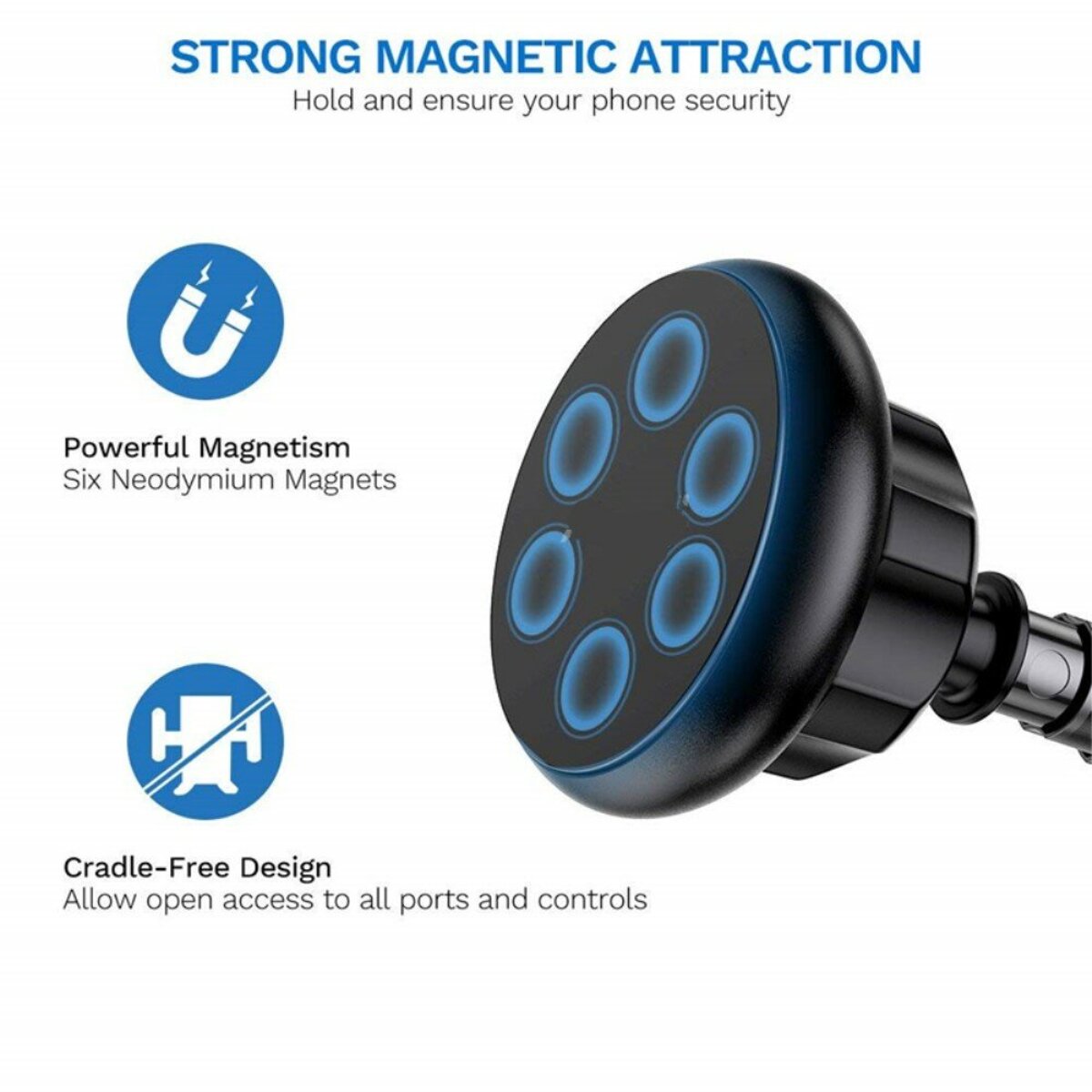 Auto Handy Halterung KFZ Halter Universal Apple iPhone Samsung Huawei Sony HTC