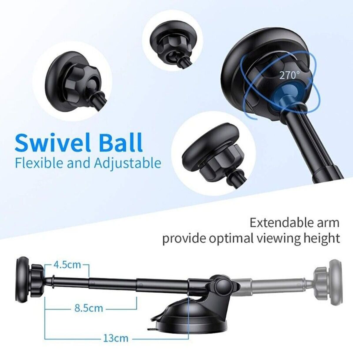 Auto Handy Halterung KFZ Halter Universal Apple iPhone Samsung Huawei Sony HTC