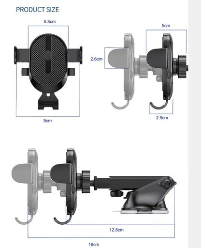 Handy-Halter KFZ Autohalterung Armaturenbrett Universal Smartphone Cockpit Navi