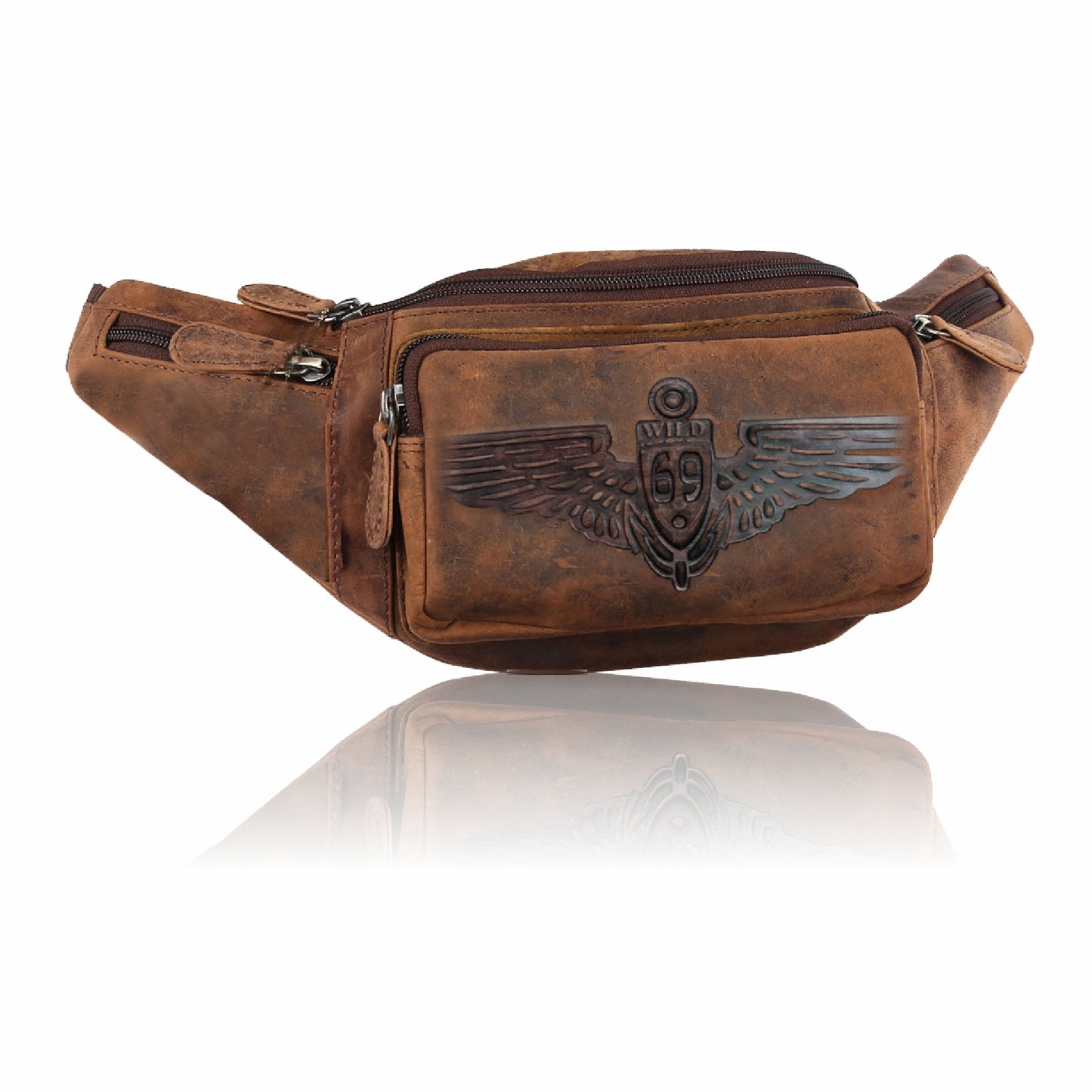 Bauchtasche Gürteltasche Hüfttasche Umhängetasche Crossbag Leder Sport Tasche