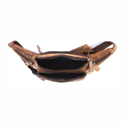 Bauchtasche Gürteltasche Hüfttasche Umhängetasche Crossbag Leder Sport Tasche