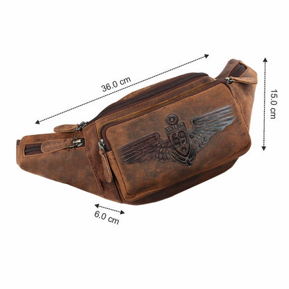Bauchtasche Gürteltasche Hüfttasche Umhängetasche Crossbag Leder Sport Tasche