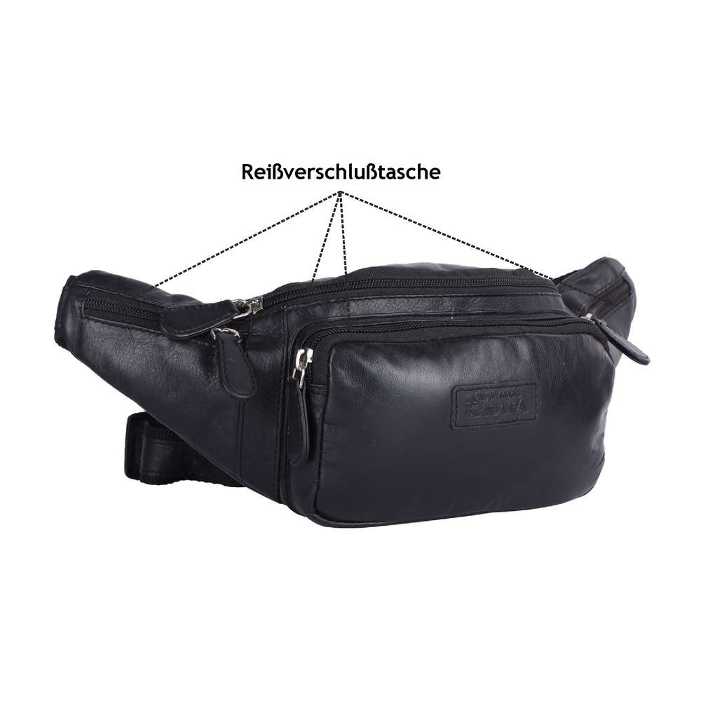Bauchtasche Gürteltasche Hüfttasche Umhängetasche Crossbag Leder Sport Tasche