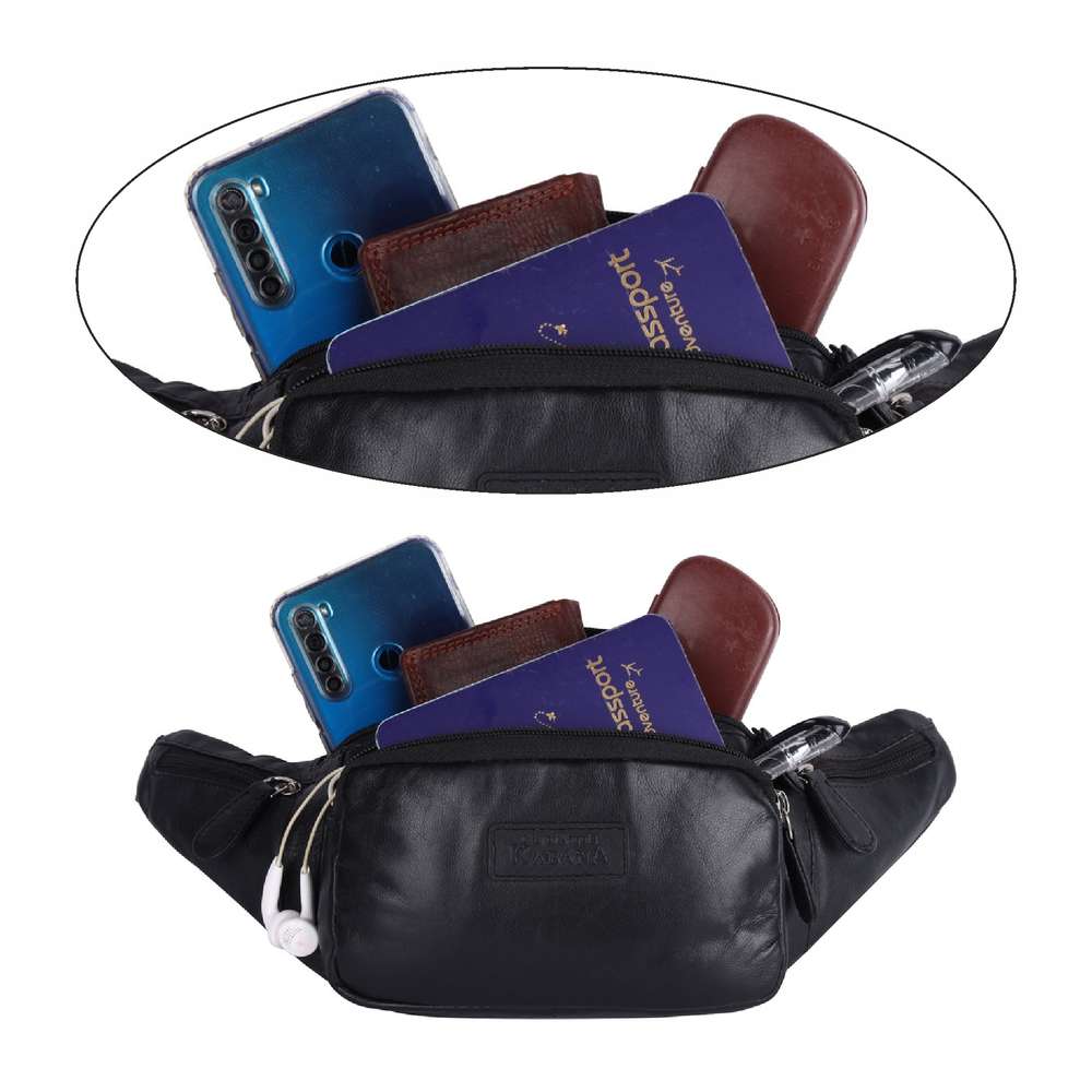 Bauchtasche Gürteltasche Hüfttasche Umhängetasche Crossbag Leder Sport Tasche