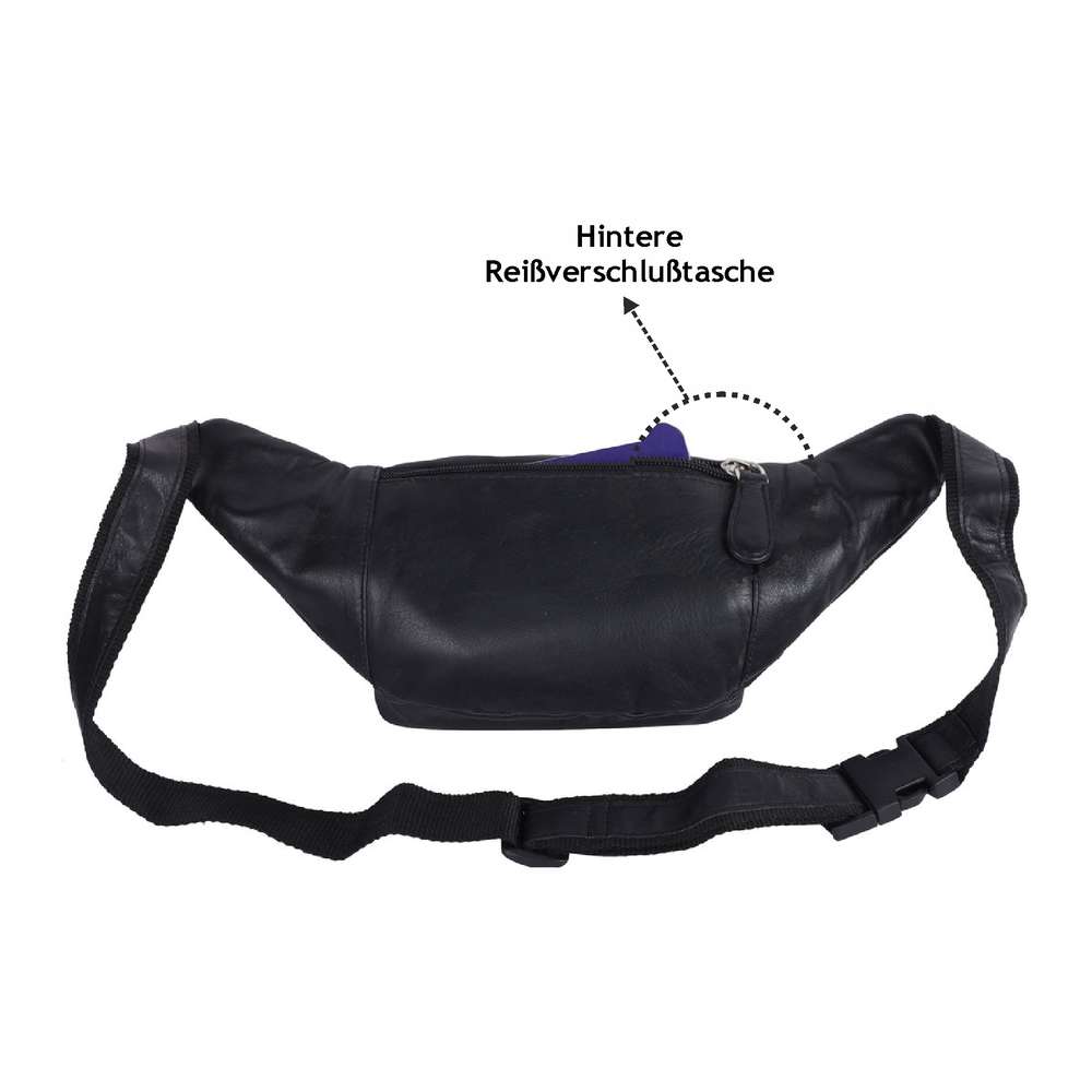 Bauchtasche Gürteltasche Hüfttasche Umhängetasche Crossbag Leder Sport Tasche