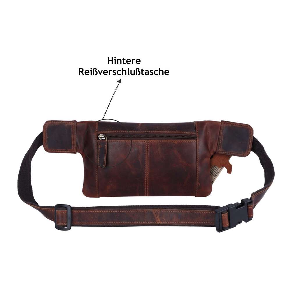 Bauchtasche Gürteltasche Hüfttasche Umhängetasche Crossbag Leder Sport Tasche