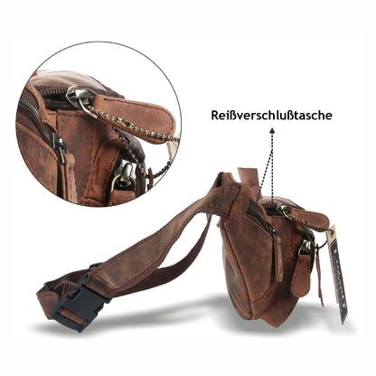 Bauchtasche Gürteltasche Hüfttasche Umhängetasche Crossbag Leder Sport Tasche