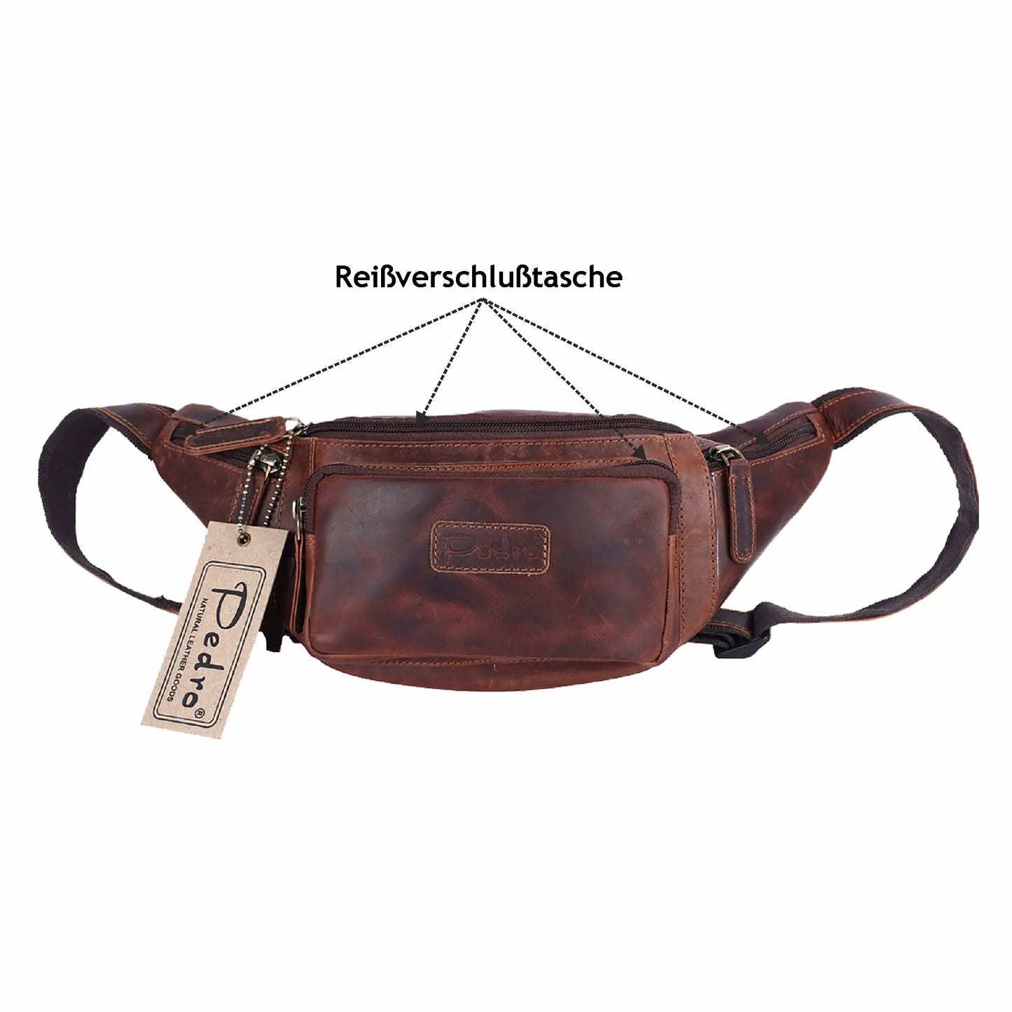 Bauchtasche Gürteltasche Hüfttasche Umhängetasche Crossbag Leder Sport Tasche