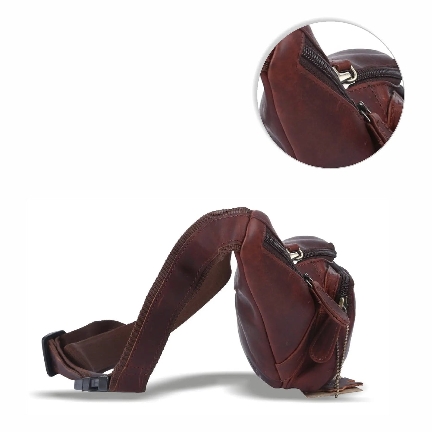 Bauchtasche Gürteltasche Hüfttasche Umhängetasche Crossbag Leder Sport Tasche