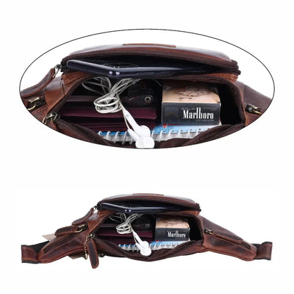 Bauchtasche Gürteltasche Hüfttasche Umhängetasche Crossbag Leder Sport Tasche