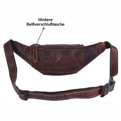 Bauchtasche Gürteltasche Hüfttasche Umhängetasche Crossbag Leder Sport Tasche