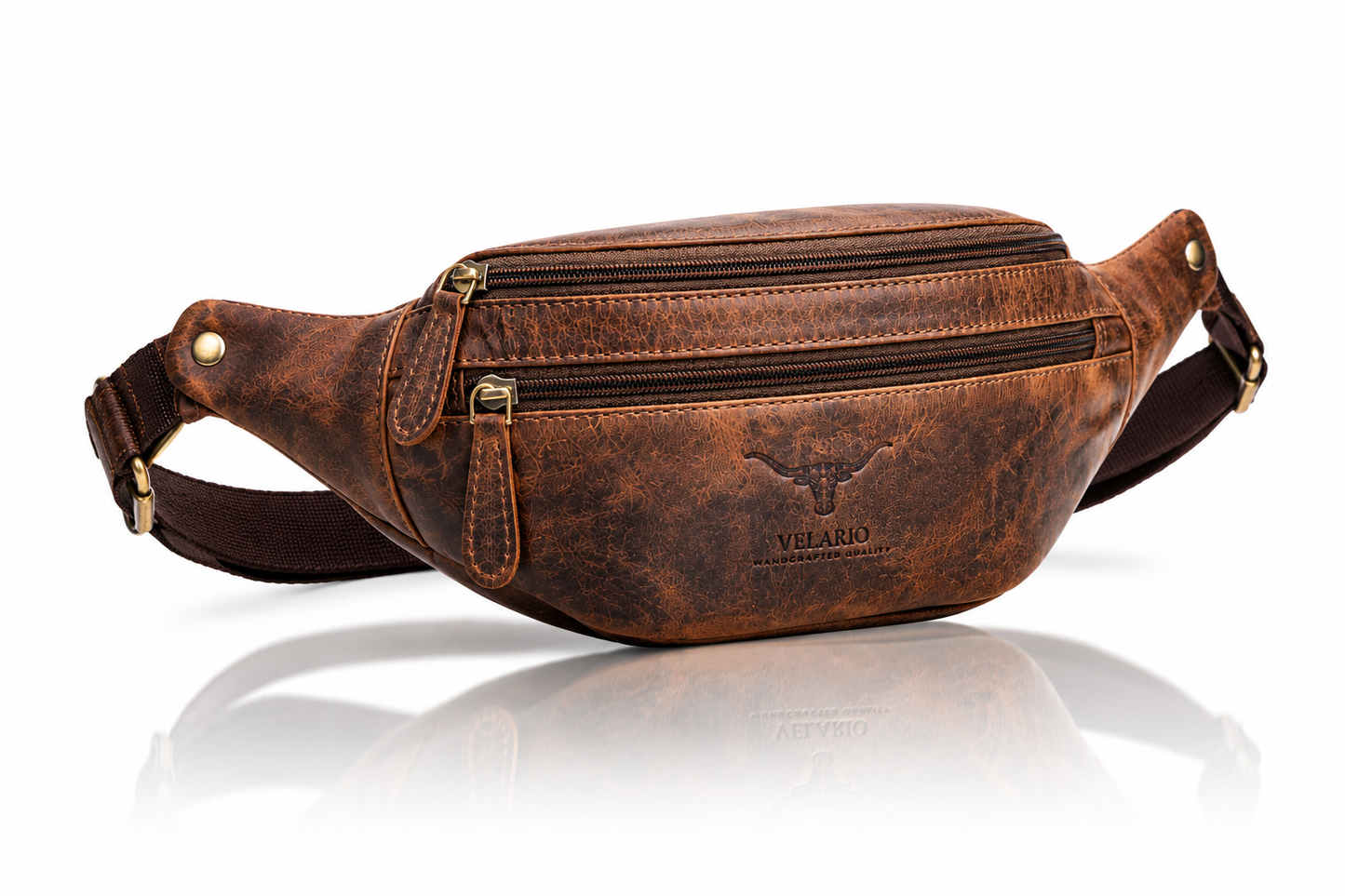 Bauchtasche Gürteltasche Hüfttasche Umhängetasche Crossbag Leder Sport Tasche