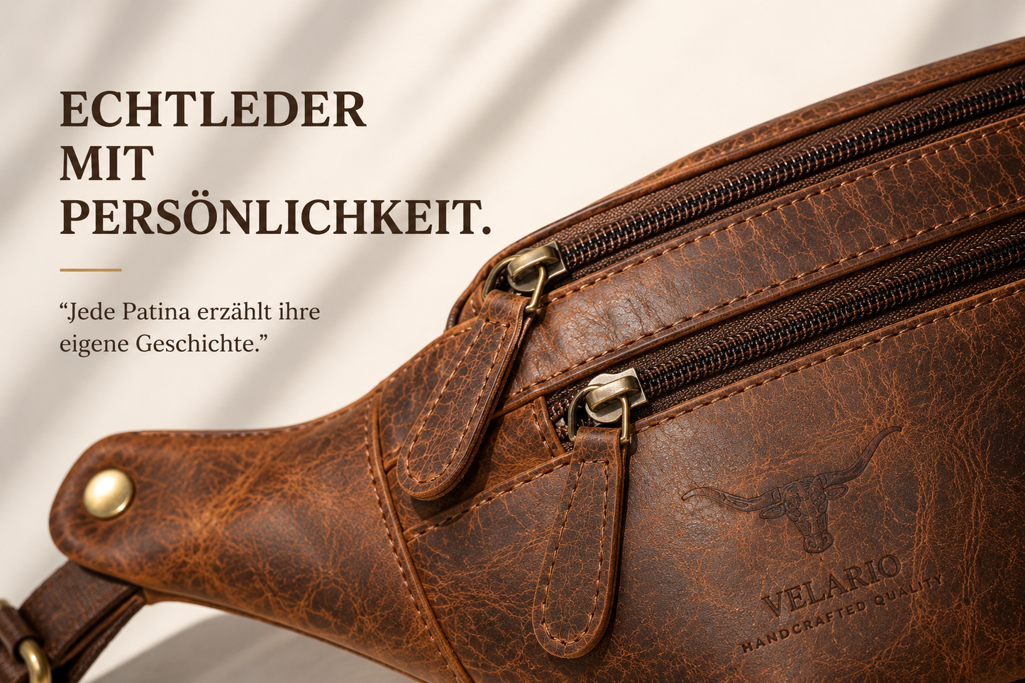 Bauchtasche Gürteltasche Hüfttasche Umhängetasche Crossbag Leder Sport Tasche