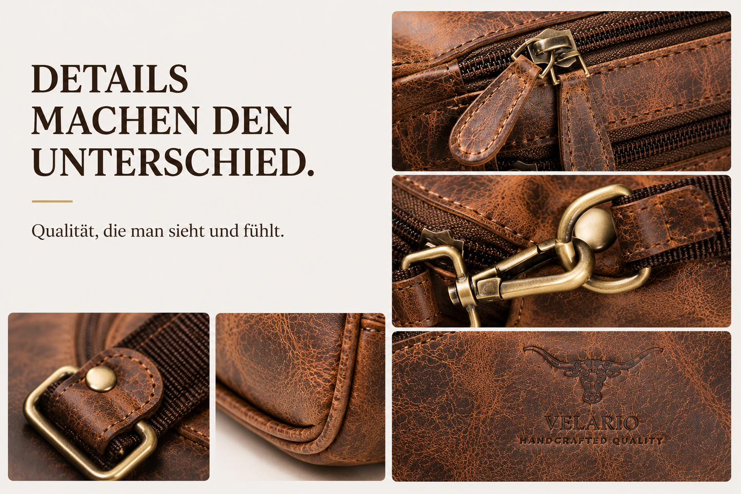 Bauchtasche Gürteltasche Hüfttasche Umhängetasche Crossbag Leder Sport Tasche