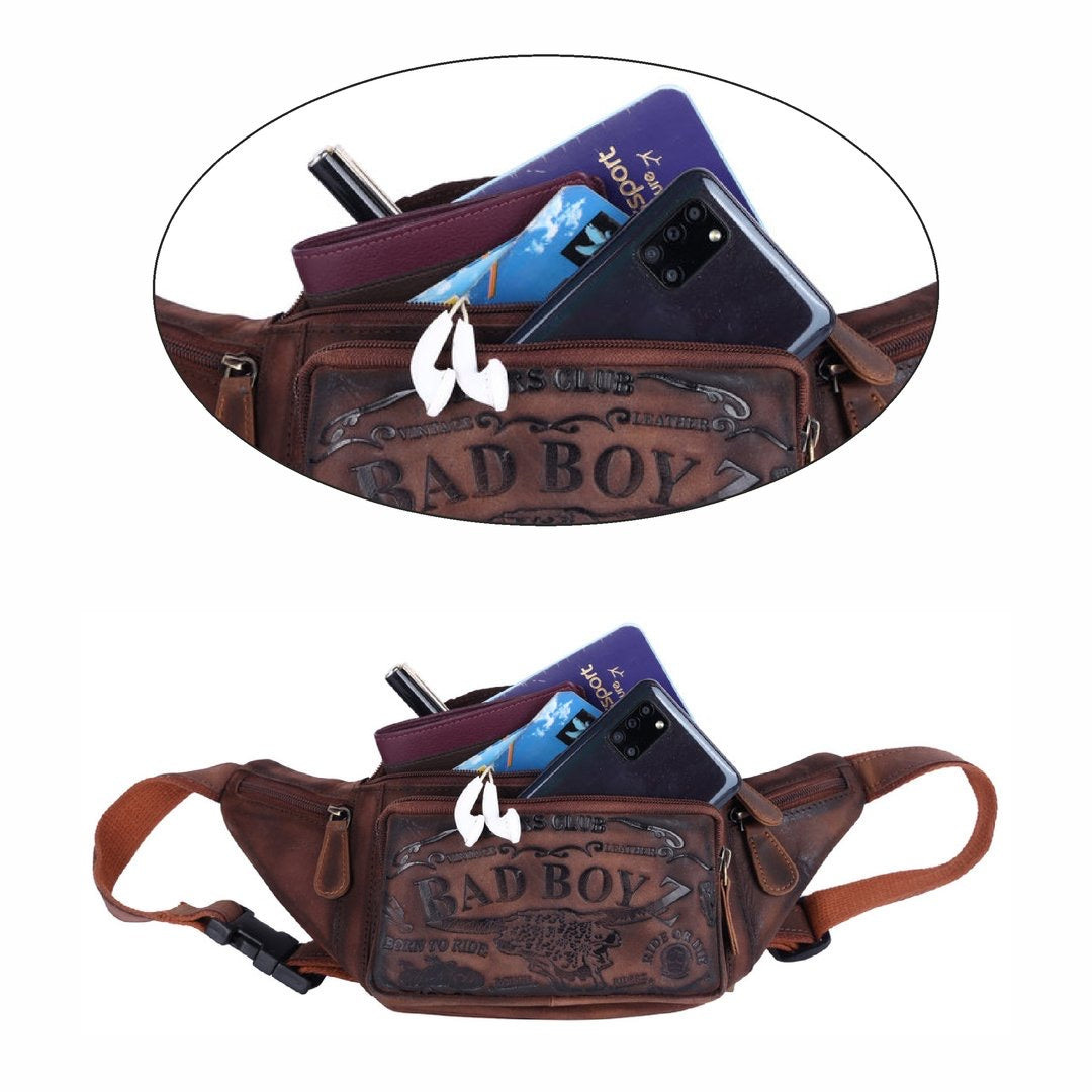 Bauchtasche Gürteltasche Hüfttasche Umhängetasche Crossbag Leder Sport Tasche