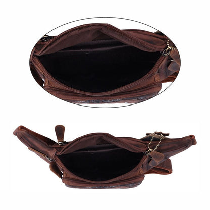 Bauchtasche Gürteltasche Hüfttasche Umhängetasche Crossbag Leder Sport Tasche