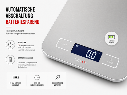 Digitale Küchenwaage Haushaltswaage Digitalwaage Küchen Waage 10kg / 1 Gramm