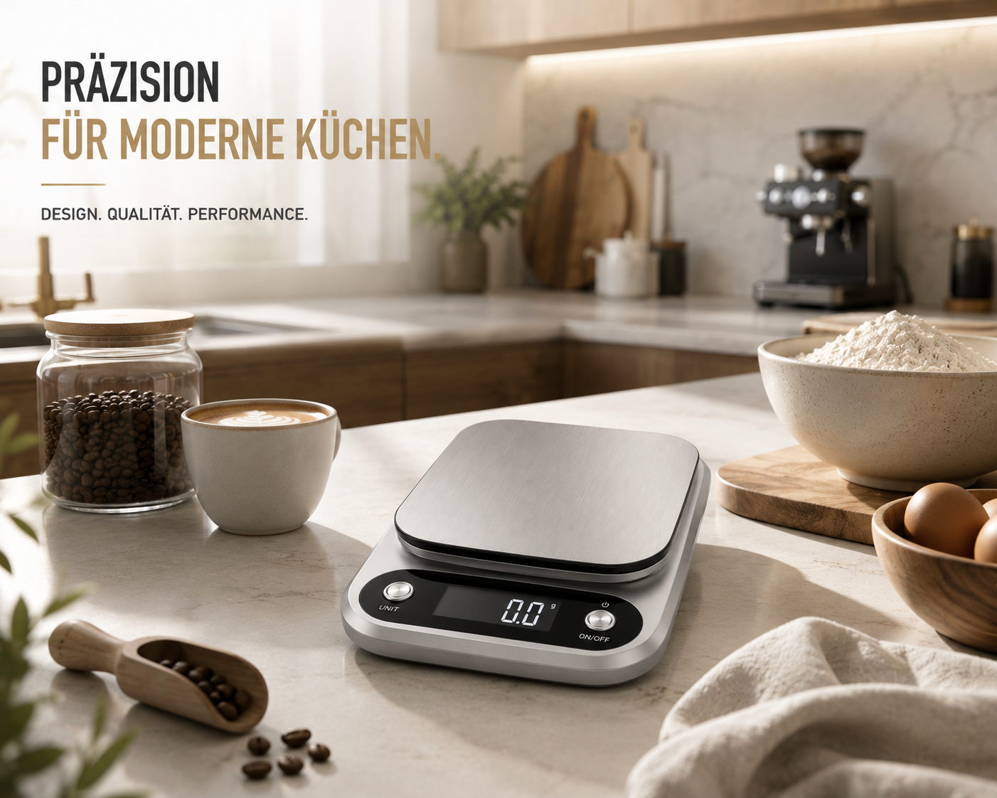 Digitale Küchenwaage Haushaltswaage Digitalwaage Küchen Waage 10kg / 1 Gramm