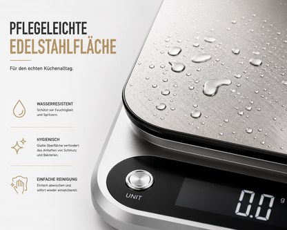 Digitale Küchenwaage Haushaltswaage Digitalwaage Küchen Waage 10kg / 1 Gramm