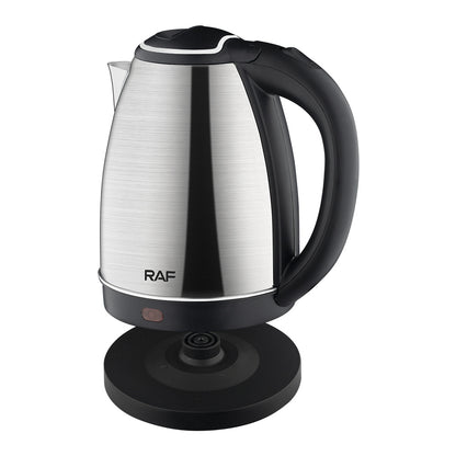 Edelstahl Wasserkocher 1,8 L Doppelwandig Kabellos Teekocher Silber Warmhalter