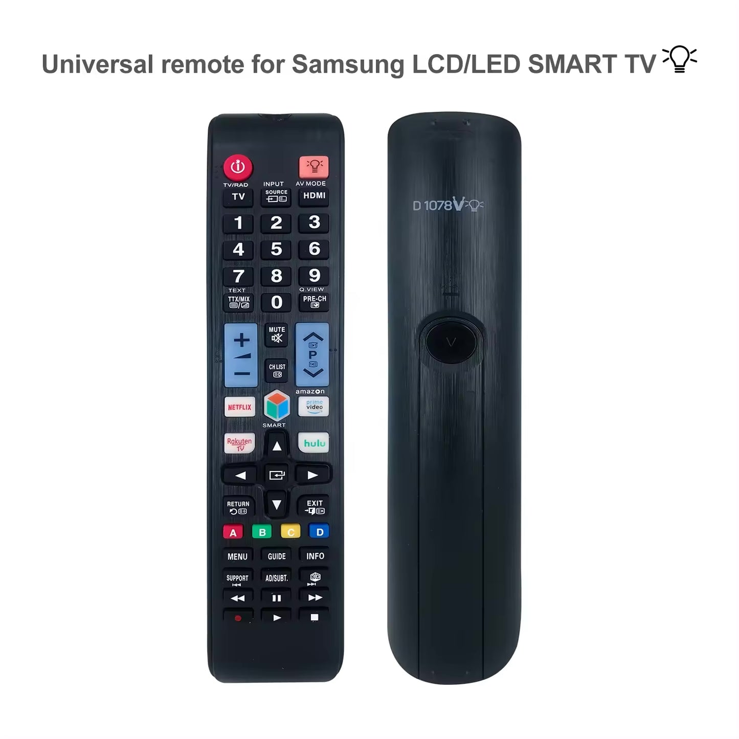 Ersatz Fernbedienung passend für alle Samsung 3D TV, Plasma, LED, LCD Universal