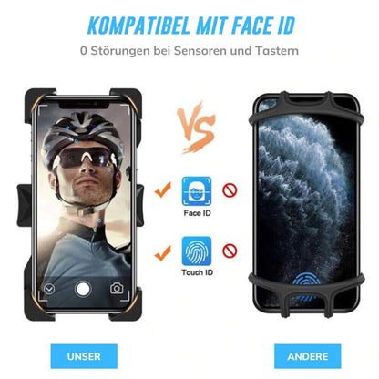 Fahrrad Motorrad Handy Halterung Halter Smartphone Wasserdicht bis 6.6 Zoll 360°