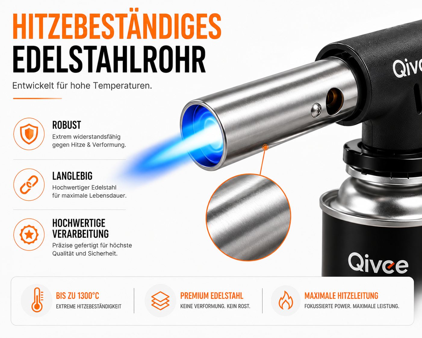 Gasbrenner Bunsenbrenner Lötlampe Lötbrenner Gasanzünder + 4 Gaskartuschen 227g