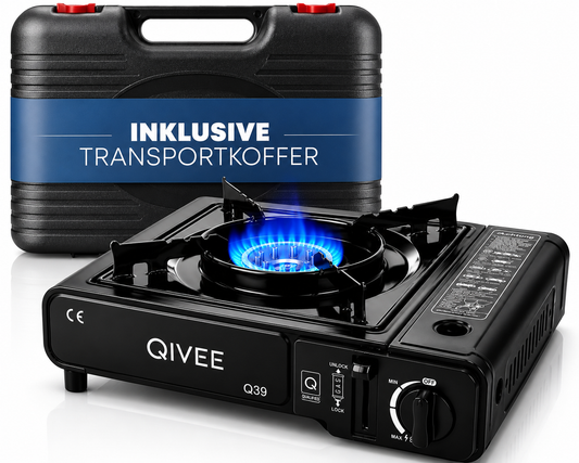 Gaskocher Campingkocher Gas Kocher Camping Herd Notfallkocher Tischgrill Piezo